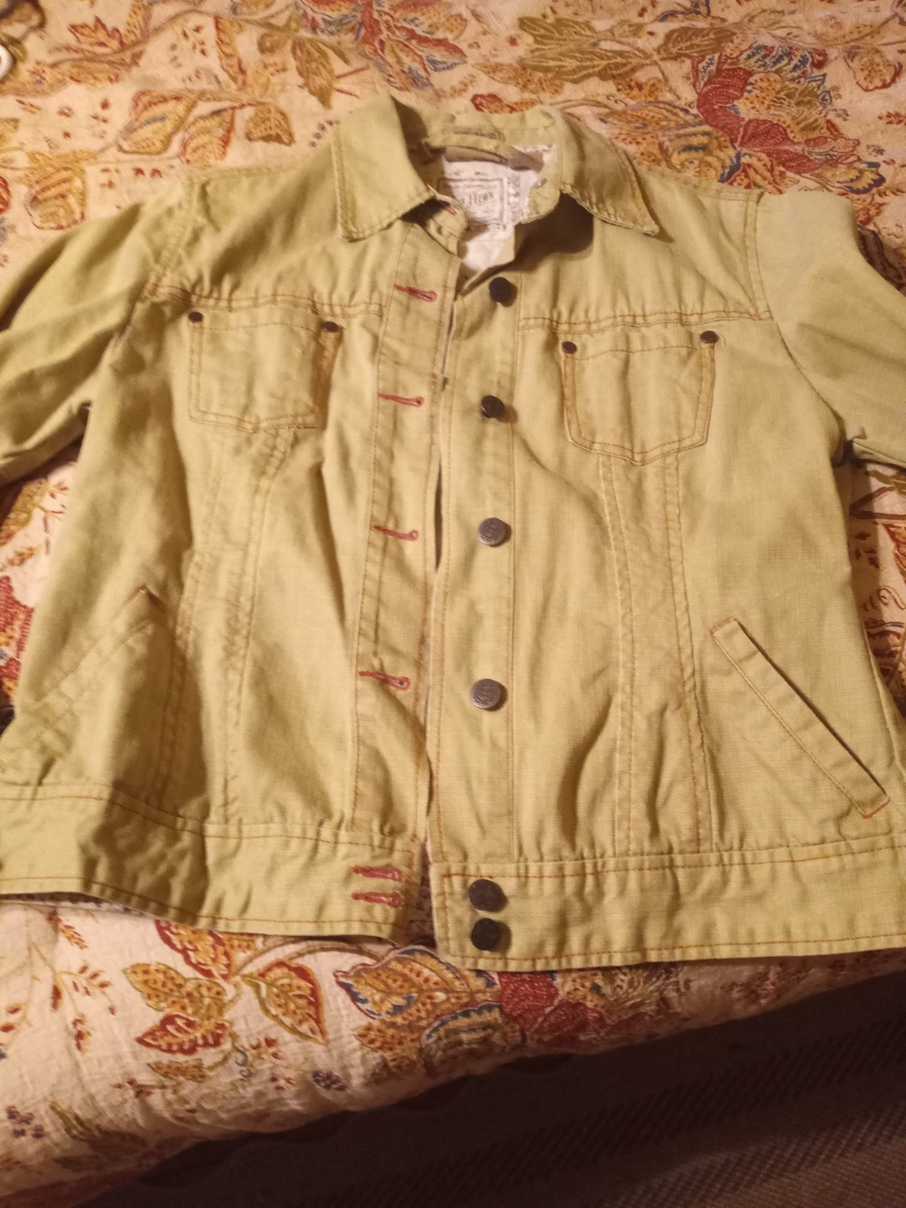 Ruff Hewn Celery Green Utility Jacket